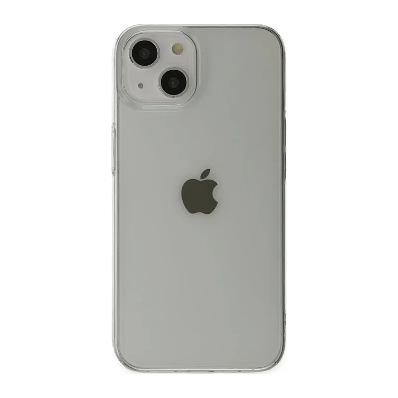 iPhone 14 Plus Kılıf Pc Sert Şeffaf Kapak - Şeffaf