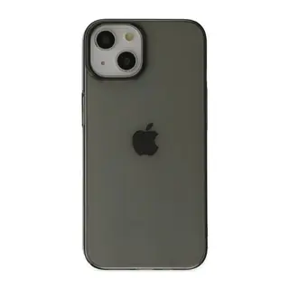 iPhone 14 Plus Kılıf Pc Sert Şeffaf Kapak - Siyah