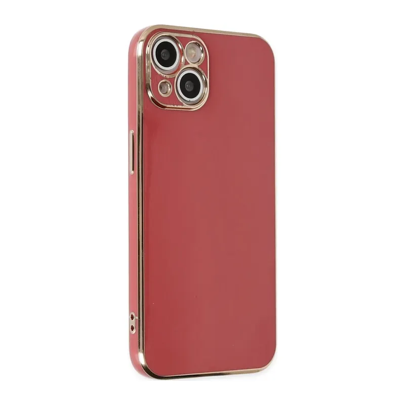iPhone 14 Kılıf Volet Silikon - Kırmızı
