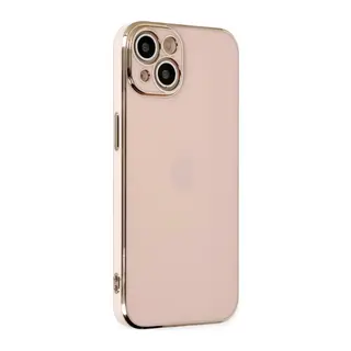 iPhone 14 Kılıf Volet Silikon - Pembe