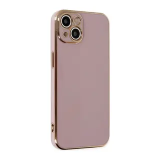 iPhone 14 Kılıf Volet Silikon - Mor