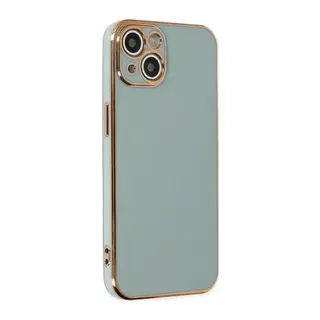 iPhone 14 Kılıf Volet Silikon - Açık Yeşil