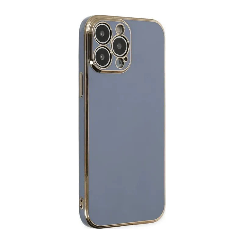 iPhone 14 Pro Kılıf Volet Silikon - Mavi