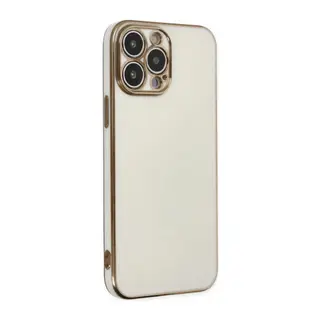 iPhone 14 Pro Max Kılıf Volet Silikon - Beyaz