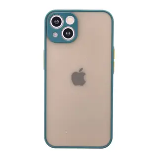 iPhone 14 Kılıf Montreal Silikon Kapak - Yeşil