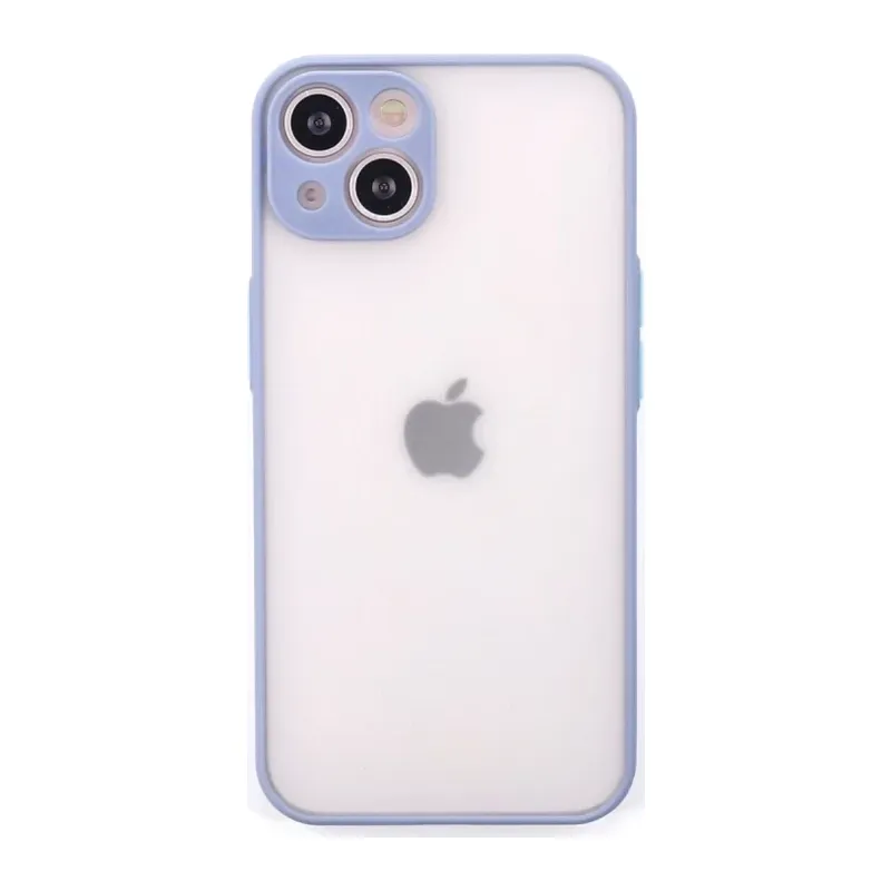 iPhone 14 Kılıf Montreal Silikon Kapak - Gri