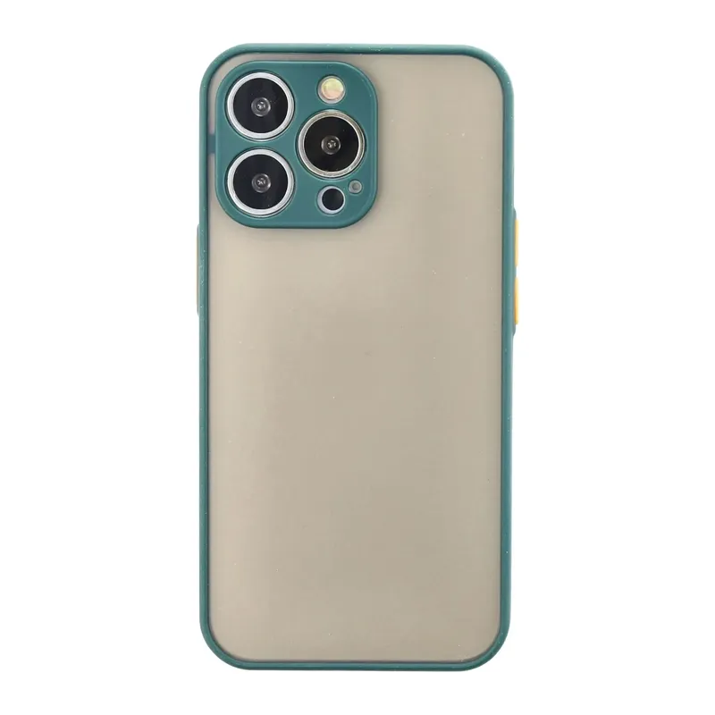 iPhone 14 Pro Max Kılıf Montreal Silikon Kapak - Yeşil