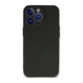 iPhone 14 Pro Max Kılıf First Silikon - Siyah