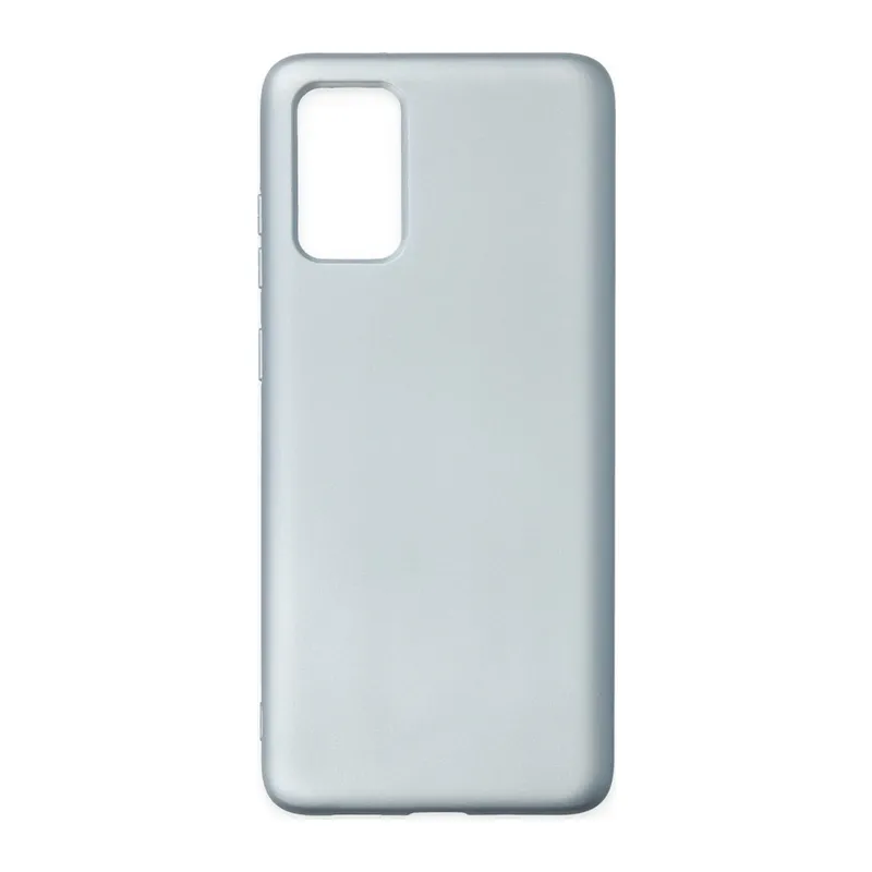 Samsung Galaxy S20 Plus Kılıf Nano içi Kadife Silikon - Sky Blue