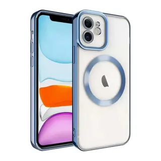 iPhone 11 Kılıf Kross Magneticsafe Kapak - Sierra Blue