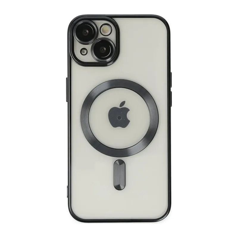 iPhone 14 Kılıf Kross Magneticsafe Kapak - Siyah