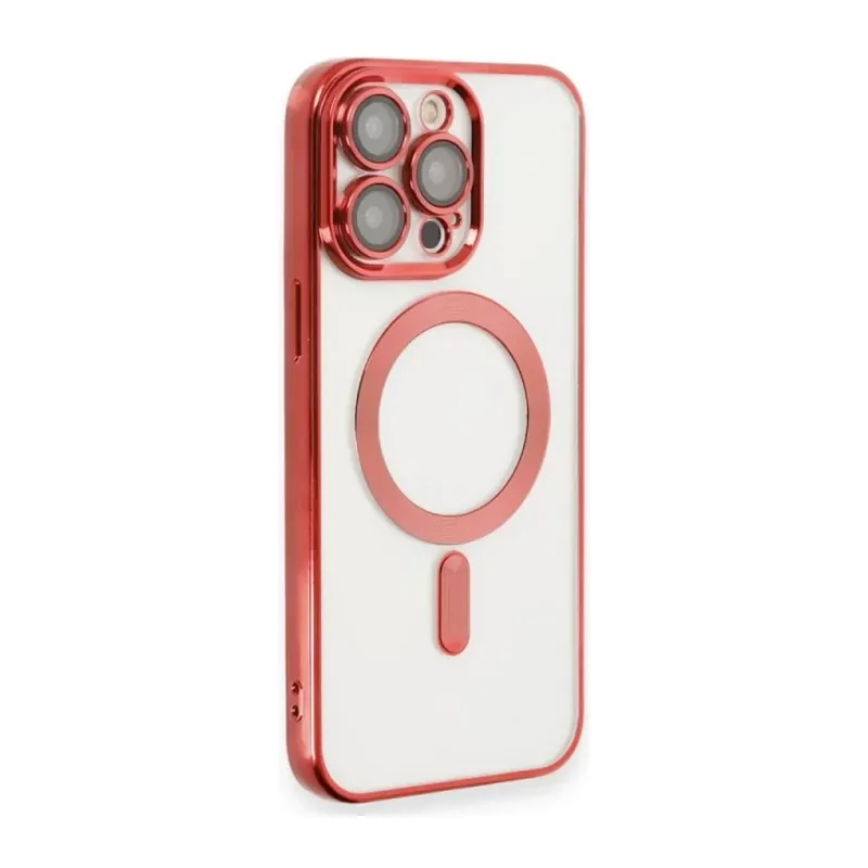iPhone 14 Pro Max Kılıf Kross Magneticsafe Kapak - Kırmızı