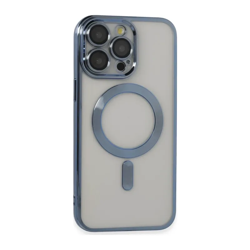 iPhone 14 Pro Max Kılıf Kross Magneticsafe Kapak - Sierra Blue
