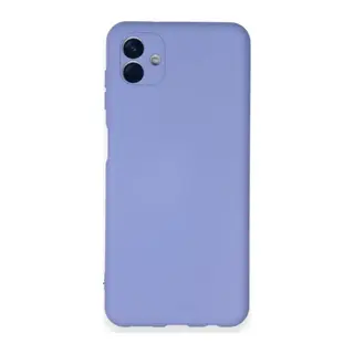 Samsung Galaxy A04 Kılıf Nano içi Kadife Silikon - Lila