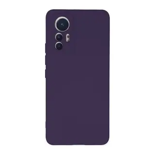 Mi 12 Lite Kılıf Nano içi Kadife Silikon - Mor