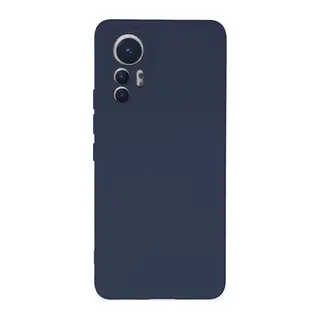 Mi 12 Lite Kılıf Nano içi Kadife Silikon - Lacivert