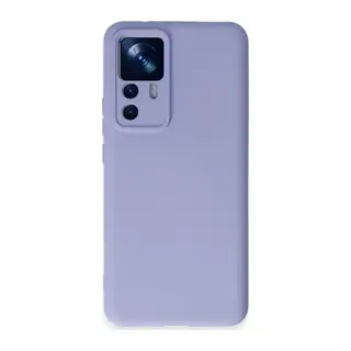 Mi 12T Pro Kılıf Nano içi Kadife Silikon - Lila