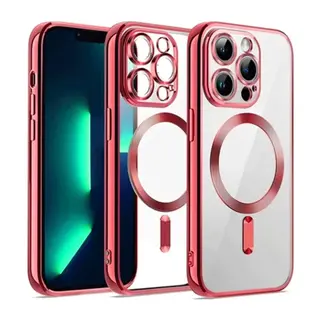 iPhone 12 Pro Kılıf Kross Magneticsafe Kapak - Kırmızı