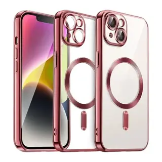 iPhone 13 Kılıf Kross Magneticsafe Kapak - Kırmızı