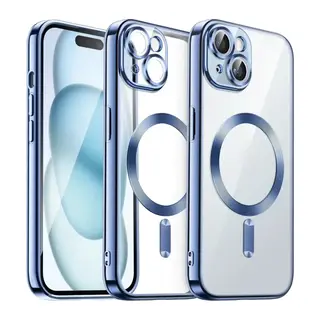 iPhone 13 Kılıf Kross Magneticsafe Kapak - Sierra Blue