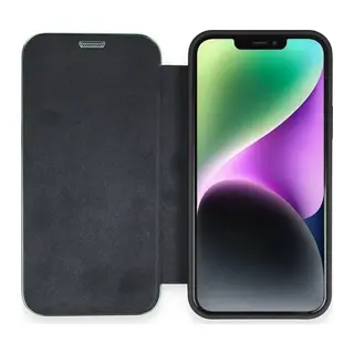 iPhone 12 Kılıf Dolpin Kapaklı - Lacivert