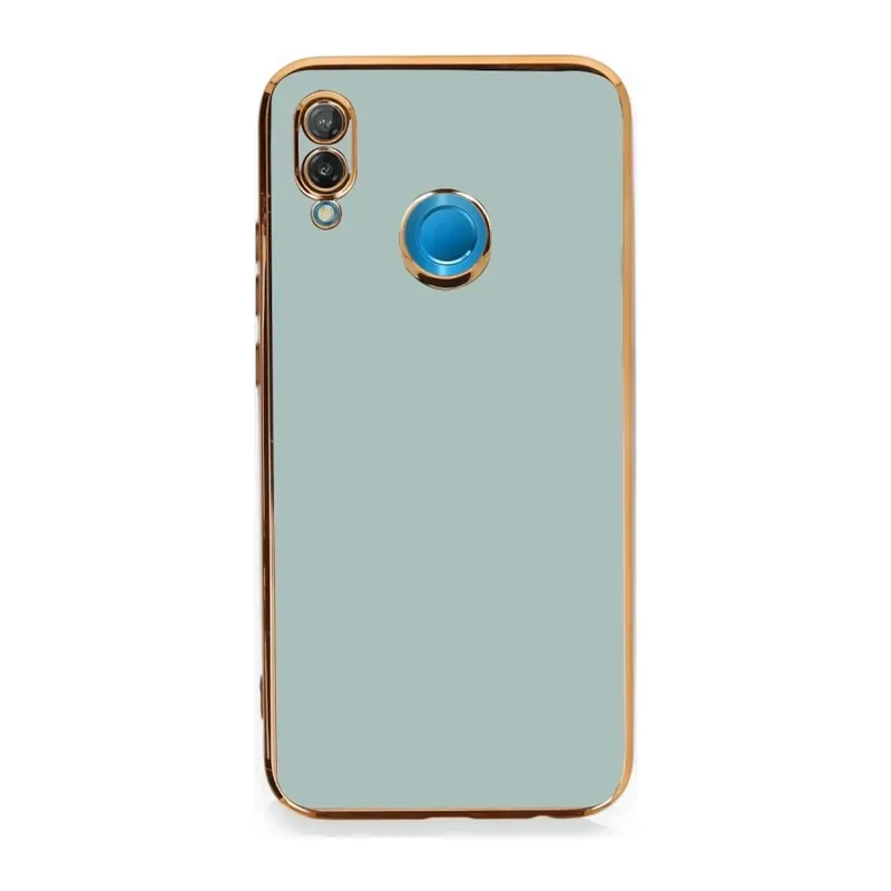 Huawei P20 Lite Kılıf Volet Silikon - Açık Yeşil