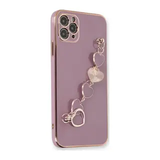 iPhone 11 Pro Max Kılıf Esila Silikon - Mor