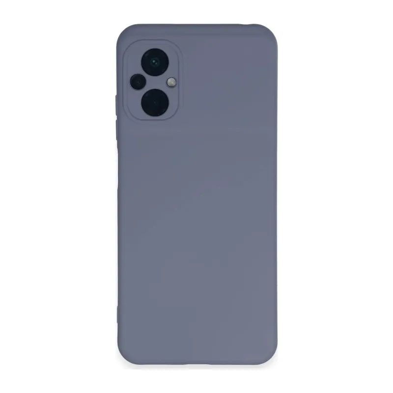 Poco M5 Kılıf Nano içi Kadife Silikon - Gri