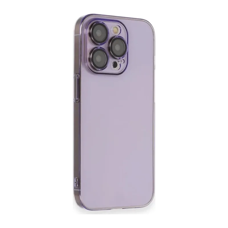 iPhone 13 Pro Kılıf Armada Lensli Kapak - Lila