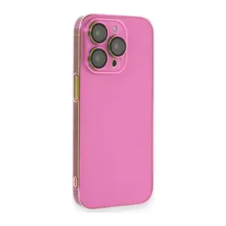 iPhone 13 Pro Max Kılıf Armada Lensli Kapak - Pembe