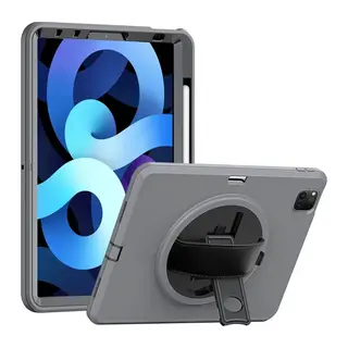 iPad Pro 11 (2018) Kılıf Hand Strap Tablet Kılıfı - Gri