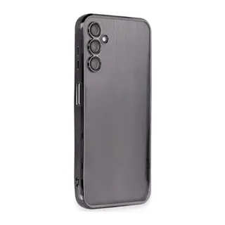 Samsung Galaxy A14 4G Kılıf Lensli Silikon - Siyah