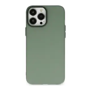 iPhone 14 Pro Kılıf Modos Metal Kapak - Koyu Yeşil