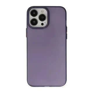 iPhone 14 Pro Max Kılıf Modos Metal Kapak - Derin Mor