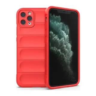 iPhone 11 Pro Max Kılıf Optimum Silikon - Kırmızı