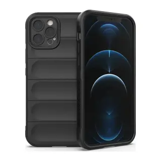iPhone 12 Pro Kılıf Optimum Silikon - Siyah