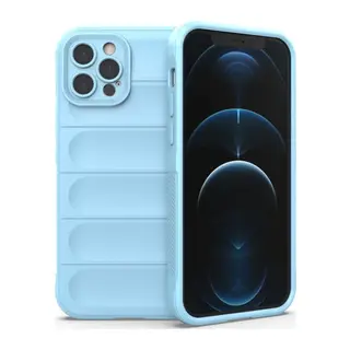 iPhone 12 Pro Kılıf Optimum Silikon - Sky Blue