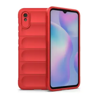 Redmi 9A Kılıf Optimum Silikon - Kırmızı
