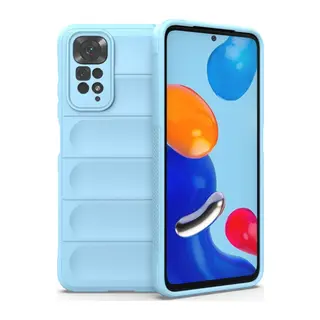 Redmi Note 11 Kılıf Optimum Silikon - Sky Blue