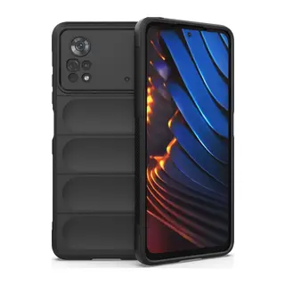 Poco X4 Pro 5G Kılıf Optimum Silikon - Siyah