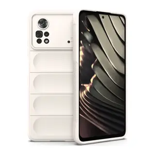 Poco X4 Pro 5G Kılıf Optimum Silikon - Krem