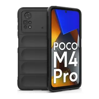 Poco M4 Pro 4G Kılıf Optimum Silikon - Siyah
