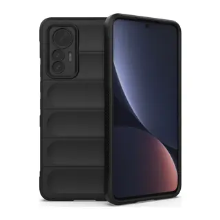Mi 12 Lite Kılıf Optimum Silikon - Siyah