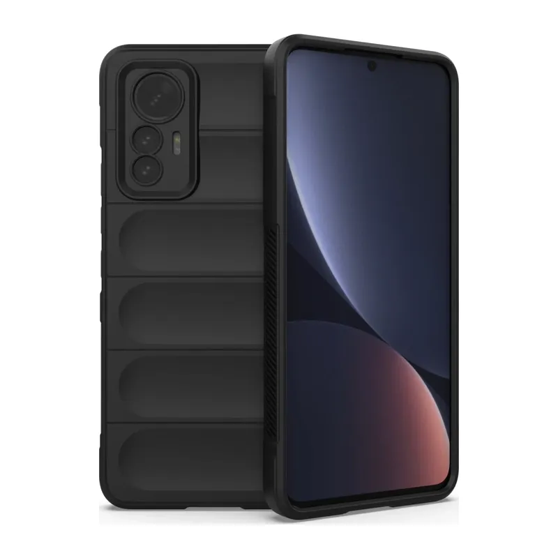 Mi 12 Lite Kılıf Optimum Silikon - Siyah