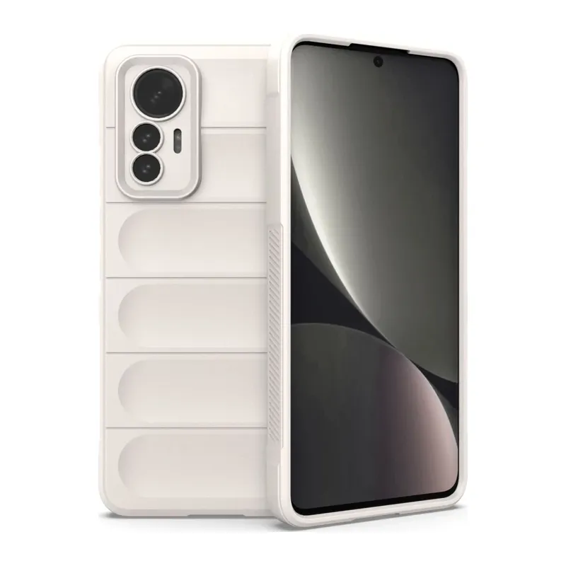 Mi 12 Lite Kılıf Optimum Silikon - Krem