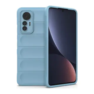 Mi 12 Lite Kılıf Optimum Silikon - Sky Blue