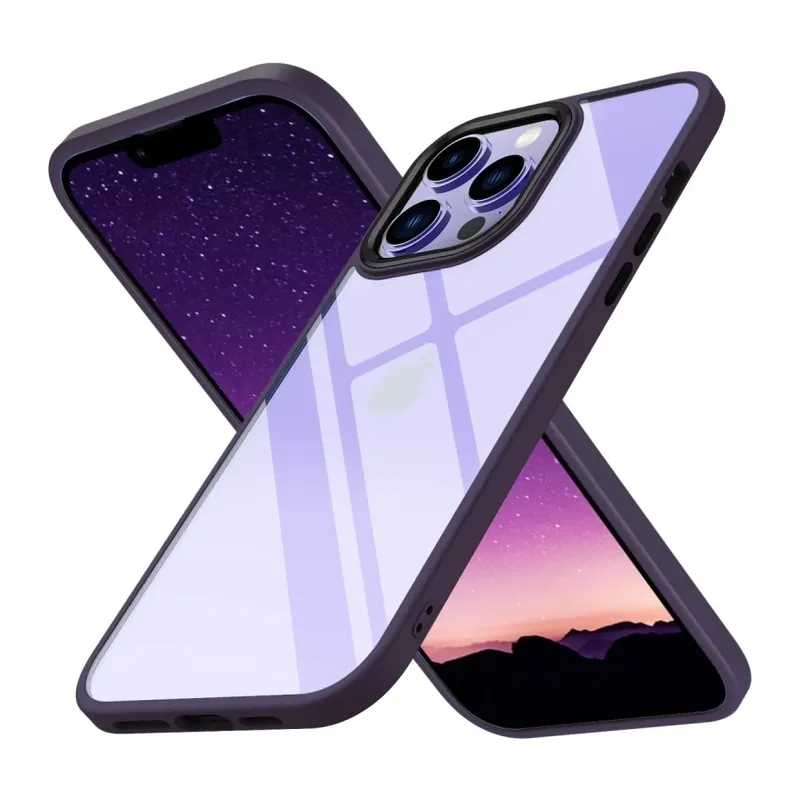 iPhone 13 Pro Max Kılıf Power Silikon - Mor