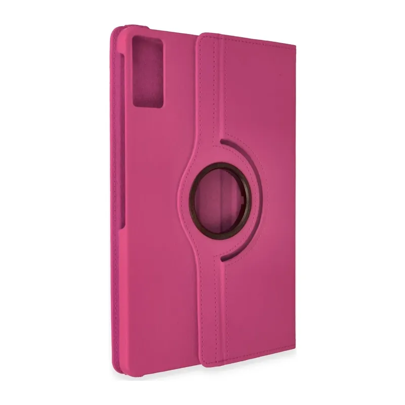 Redmi Pad Kılıf 360 Tablet Deri Kılıf - Pembe