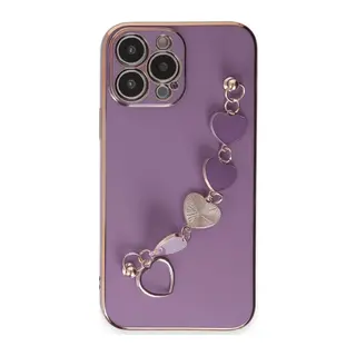 iPhone 14 Pro Kılıf Esila Silikon - Mor