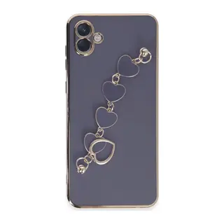 Samsung Galaxy A04E Kılıf Esila Silikon - Gri